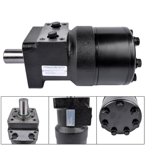 DURAFORCE Hydraulic Motor Fits for Char-Lynn: S Series 4 Bolt Standard 1'' Straight Shaft