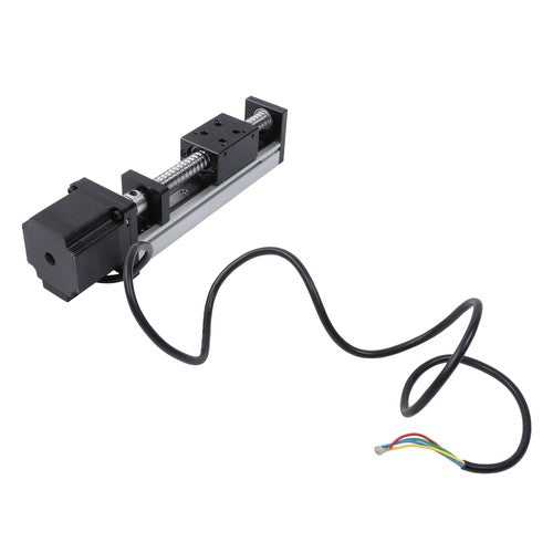 DURAFORCE Linear Stage Actuator with NEMA23(5756) Stepper Motor 100mm Stroke DC 24V