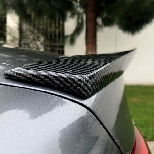 DURAFORCE M4 Style Rear Trunk Spoiler Wing for 2014-2024 Infiniti Q50 Carbon Fiber Style