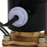 DURAFORCE 3/4” 12V Air Water N/C Gas Oil Normally Closed Electric Solenoid Valve DC DN20