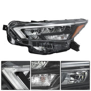 DURAFORCE Clear Lens New For Nissan Versa S SR SV 2020-2021 Pair Headlight Replacement LED