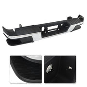 DURAFORCE Rear Step Bumper For Chevy Colorado GMC Canyon 2015-2022 W/o Park Sensor Chrome