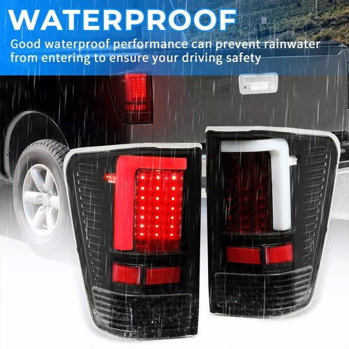 LED Tube Tail Lights Brake Lamps for Titan 2004-2015 Left Right 04-15