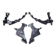 DURAFORCE 4PCS Front Headlight Mount Support Plate Bracket For Audi A4 S4 2013-2015 2016