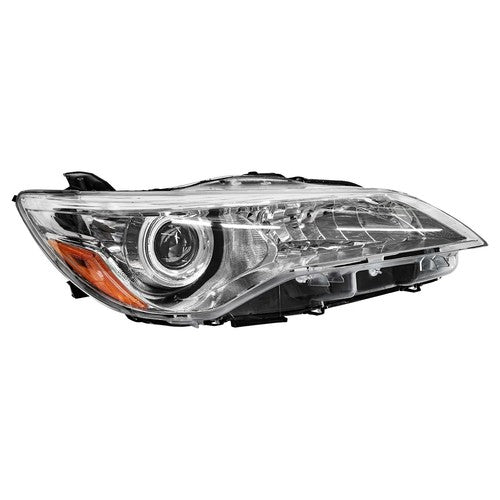 For 2015 2016 2017 Toyota Camry Pair Projector Headlight Assembly Chrome LH RH
