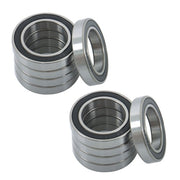 DURAFORCE 10Pcs 6907-2RS Bearings 35×55×10mm Double Rubber Seals Deep Groove Ball Bearing