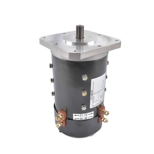 DURAFORCE 24 Volt DC Drive Motor 56282GT 56282 For Genie Boom Lift Z-45/25 Z-45/25J Black
