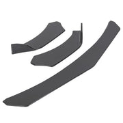 DURAFORCE For Honda Civic Front Bumper Lip Spoiler Splitter Body Kit Diffuser Black