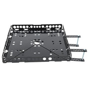 DURAFORCE Rear Bumper Mounted Generator Cargo Luggage Basket Rack Tray Kit For Trailers RV
