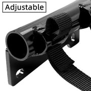 DURAFORCE Aluminum Nerf Bars Foot Guard Pegs For Yamaha Raptor 700 YFM 700 YFM700 Black