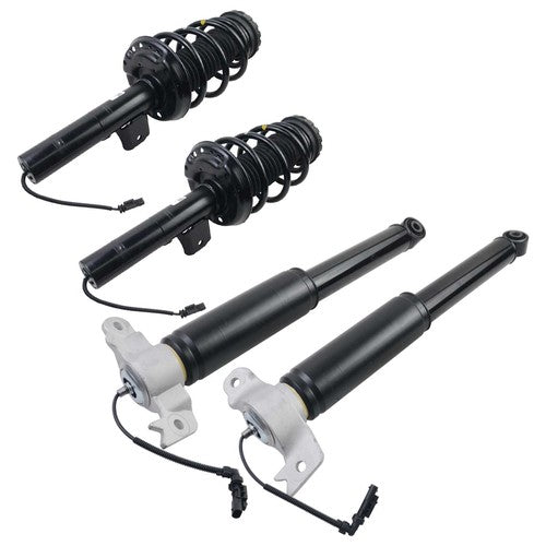 DURAFORCE 4X Front Rear Suspension Shock Struts W/Electric Fits Cadillac XTS 2013-2019