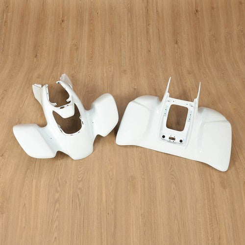 DURAFORCE White ABS Front+Rear Fender Kit For Honda TRX 400EX TRX400EX 1999-2004 #117431