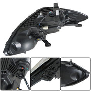 DURAFORCE Front Headlight Assembly For Chevy Cruze 2016-18 LH Single Clear Lens w/ LED DRL