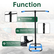 DURAFORCE RV Hitch Mount Kayak Rack Standing Kayak Carrier W/ 2'' Receiver Hitch Mount