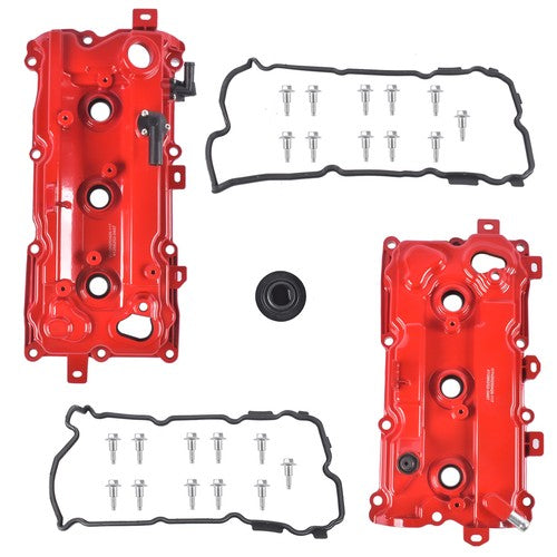 DURAFORCE Left + Right Valve Covers for Infiniti JX35 2013 Nissan Altima 2007-2014 3.5L V6