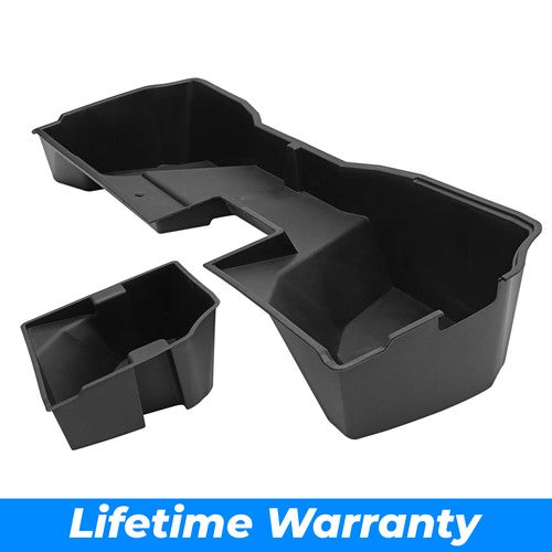 DURAFORCE Underseat Storage Box for 14-19 Silverado Sierra 1500 2500HD Extended Double Cab