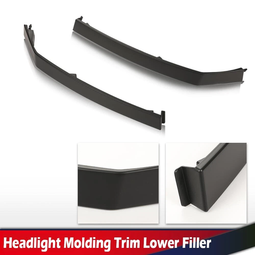 For 2004 2005 2006-2015 Nissan Titan Armada Front Headlight Molding Trim Fillers