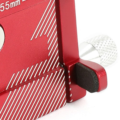 DURAFORCE Red Aluminum Motorcycle Bike Bicycle Holder Mount Handlebar For Cell Phone GPS