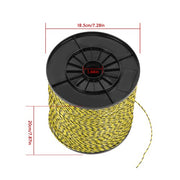 DURAFORCE 6 Stainless Steel Strands 3500 Feet 1067 Meters 1/8 inch Electric Fence Wire