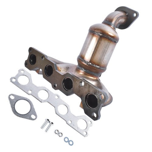 DURAFORCE Front Manifold Catalytic Converter with Seal for Hyundai Santa Fe 2.4L 2010-2012