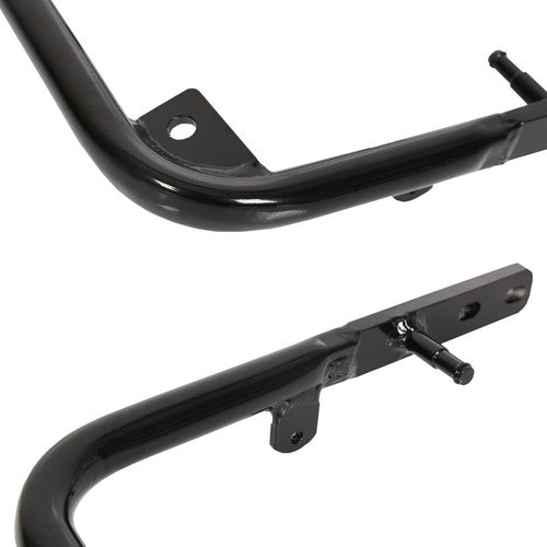 DURAFORCE Aluminum Black Grab Bar Rear Bumper For Yamaha Raptor 700 700R 2006-2024
