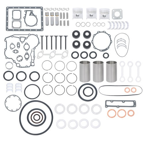 DURAFORCE L245 L245DT L245C D1101 Engine Overhaul Rebuild Kit Tractor For Kubota Engine