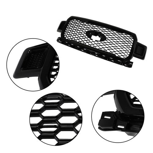 DURAFORCE Agate Black Front Radiator Grille Assembly For Ford F-150 2018-2020 JL3Z8200SL