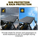 DURAFORCE Hard Top Roof For Polaris Full Size Ranger XP 900 2013-19 & Ranger XP 570 15-16