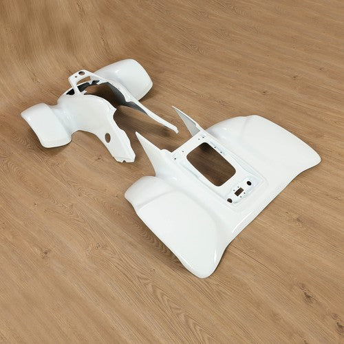 White Front and Rear Fender Kit for Honda TRX 400EX TRX400EX 2005-2007 ABS