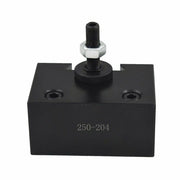 DURAFORCE BXA 250-222 New Wedge Type Tool Post For Lathe 10 - 15" With 7PC Tool Holders