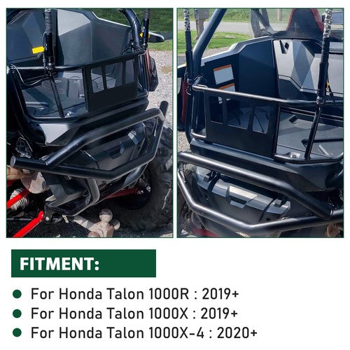DURAFORCE Bed Enclosure Cargo Tailgate Extender For Honda Talon 1000R 1000X 2019-2024