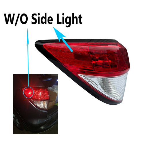 DURAFORCE Fit For 2016-2018 Honda HRV HR-V Rear LED Tail Light Brake Lamp Driver Left Side