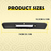 DURAFORCE Tailgate Handle For 2017-2020 Ford F-250 F-350 F-450 Super Duty Black chrome H