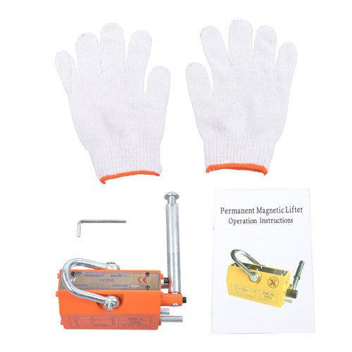 DURAFORCE Magnetic Hoist 880 lbs/400 kg Capacity 2.5 Safety Factor Lifting Magnetic Lifter