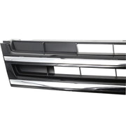 DURAFORCE Front Bumper Upper Grille Grill w/ Chrome Trim for 2011-2014 for VW Touareg