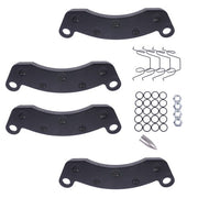 DURAFORCE BRAKE PAD KIT 10K-12K AXLE FOR K71-180-00 DEXTER CALIPER 2 WHEELS Semi-Metallic