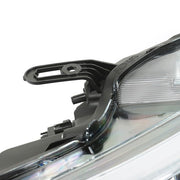 DURAFORCE Chrome Clear Front Headlight Right/RH Fit For Infiniti Q50 2014-2017 LED w/o AFS