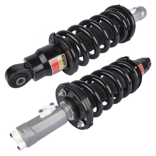 DURAFORCE 2Pcs Front Hydraulic Shock Strut Coil Spring Assys for Infiniti QX56 QX80 11-21