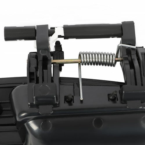 Rear Driver Left Outside Door Handle for Nissan Altima 2002 2006 Black Plastic