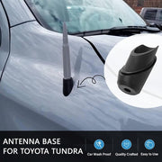 DURAFORCE 86392 0C030 Antenna Bezel Base Mount Ornament Black 14 2020 for Toyota Tundra