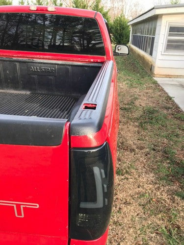 DURAFORCE Bed Rail Caps Side Covers For 1999-2006 Chevy GMC Silverado Sierra 6'6" 72-01151