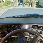 DURAFORCE Black Dashboard Cover Fit For 1981-1991 GMC Chevrolet Trucks SUV Pickup Dash Cap