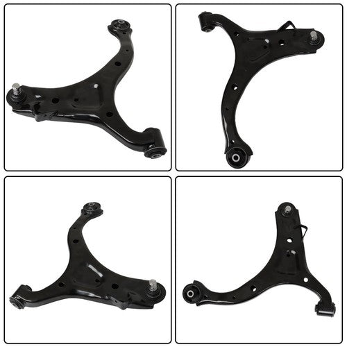 DURAFORCE For Kia 11-13 Hyundai 10-12 Front Lower Control Arms Tierods Sway Bars Kit New