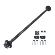 DURAFORCE Trailer Axle (with U-Bolt Kit) Fit For 2000lbs 4 lug-4" Idler 58" Hub Face