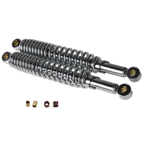 DURAFORCE For S65 CL/CT70 XL75 CL/CT/CM/S90 CM91 CT110 Chrome Shocks 335mm (13 1/8")
