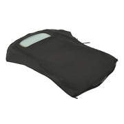 DURAFORCE Black Convertible Soft Top Clear Heated Glass Window For Volkswagen Beetle 03-10