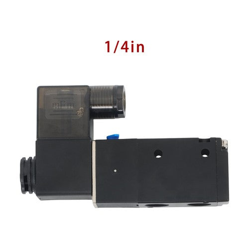 DURAFORCE 3 Way Normally Closed DC 110V Electric Solenoid Air Valve 1/4" NPT