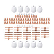 DURAFORCE Fit CUT-45 CUT-50 CT-312 with Plasma Cutt 110PCS PT31 Plasma Cutting Consumable