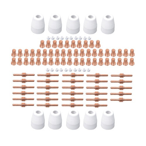 DURAFORCE Fit CUT-45 CUT-50 CT-312 with Plasma Cutt 110PCS PT31 Plasma Cutting Consumable