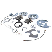 DURAFORCE Fits 1970-1981 GM F-Body Rear Disc Conversion Cross Drilled and Slotted Rotors